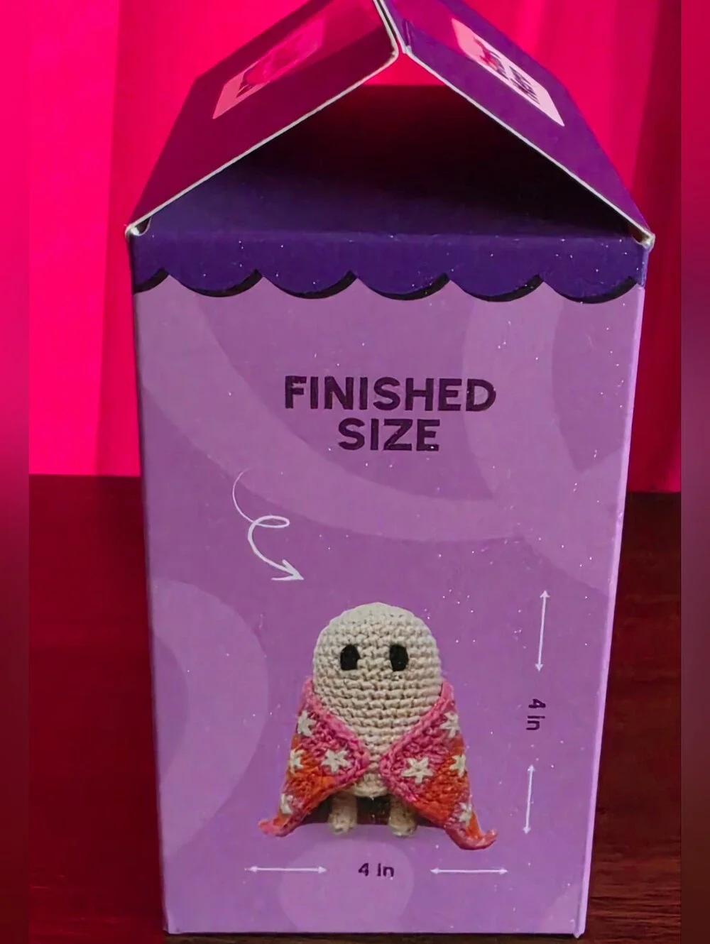Threadies Casper the Ghost Crochet Kit For Beginners Craft Hero Activity Kit NWT